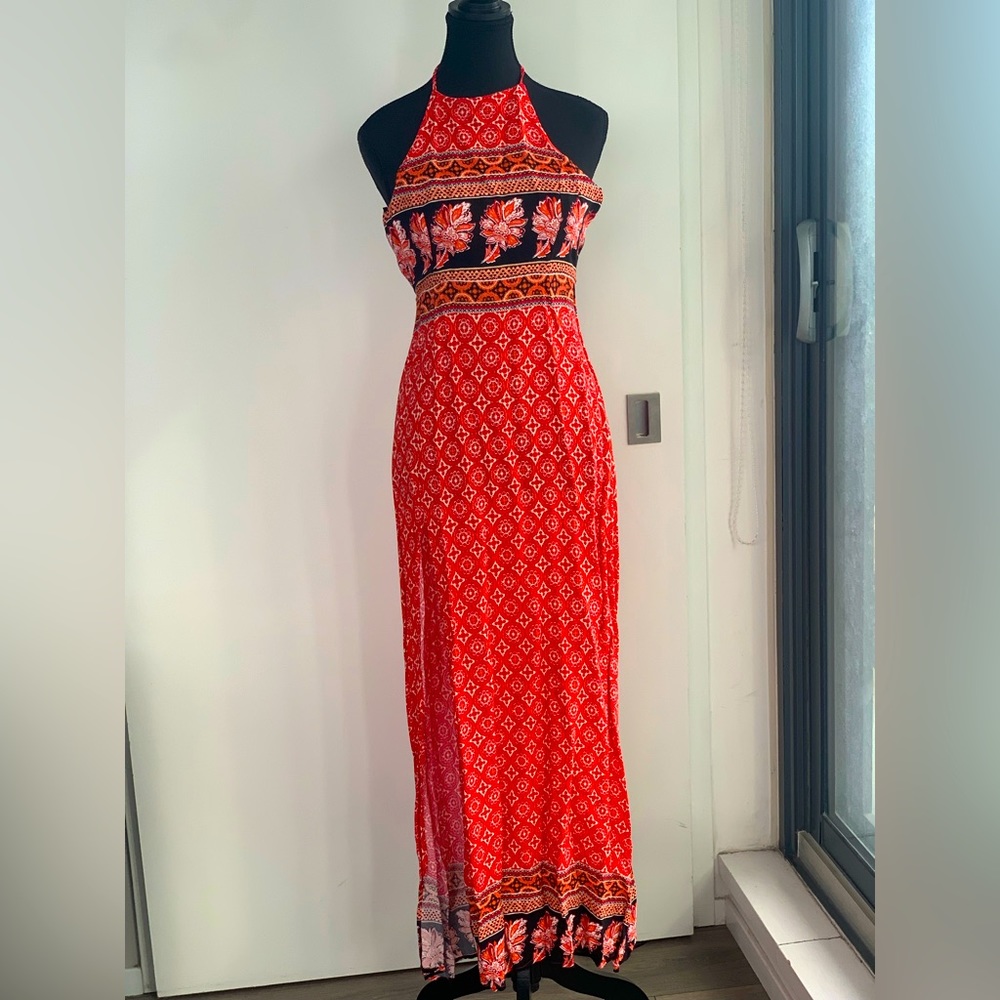 Minkpink Maxi Print Dress